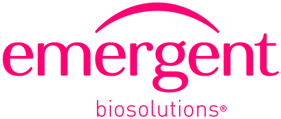 Logo for sponsor Emergent BioSolutions